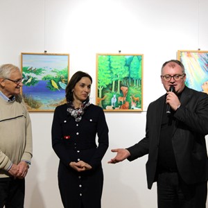 Otvorena izložba "U početku bijaše Riječ" Marija Roka Marinova